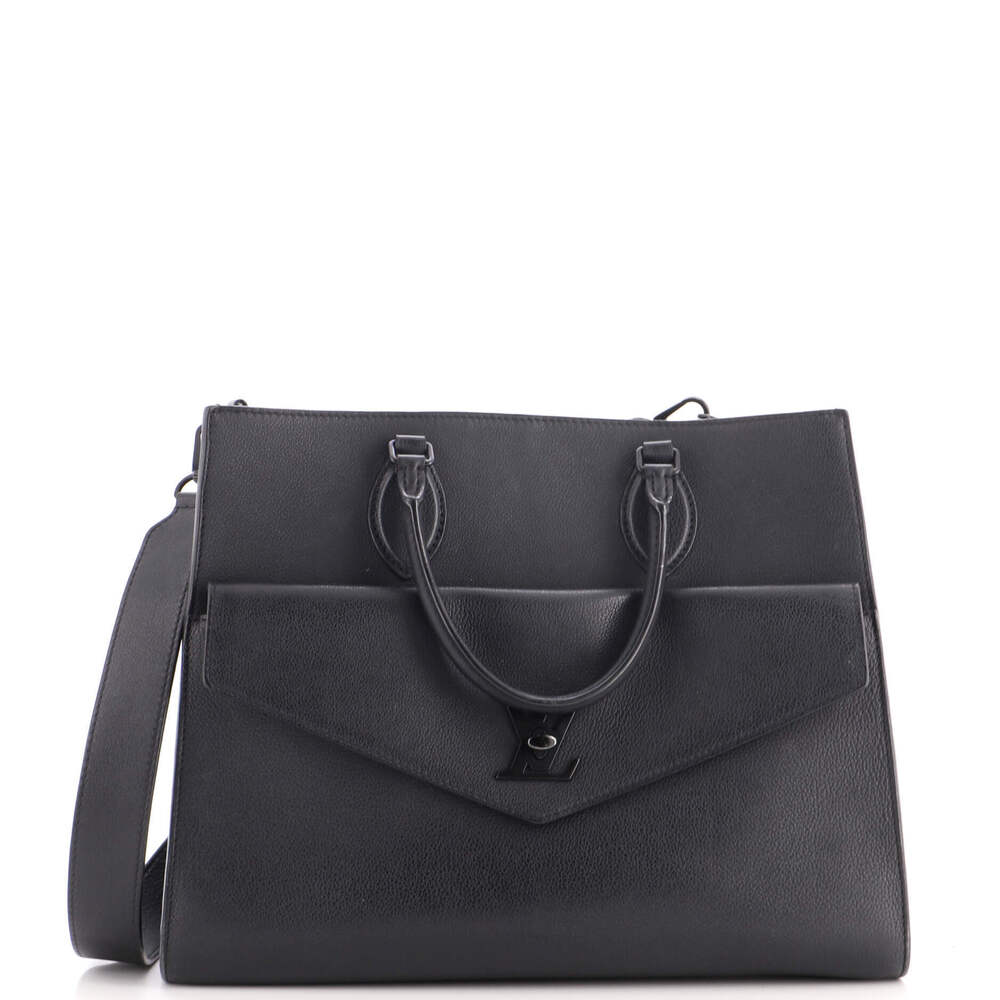 Louis Vuitton MM Lockme Monochrome Tote